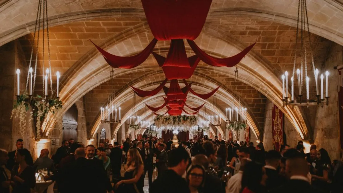 Corporate gala dinner in Malta